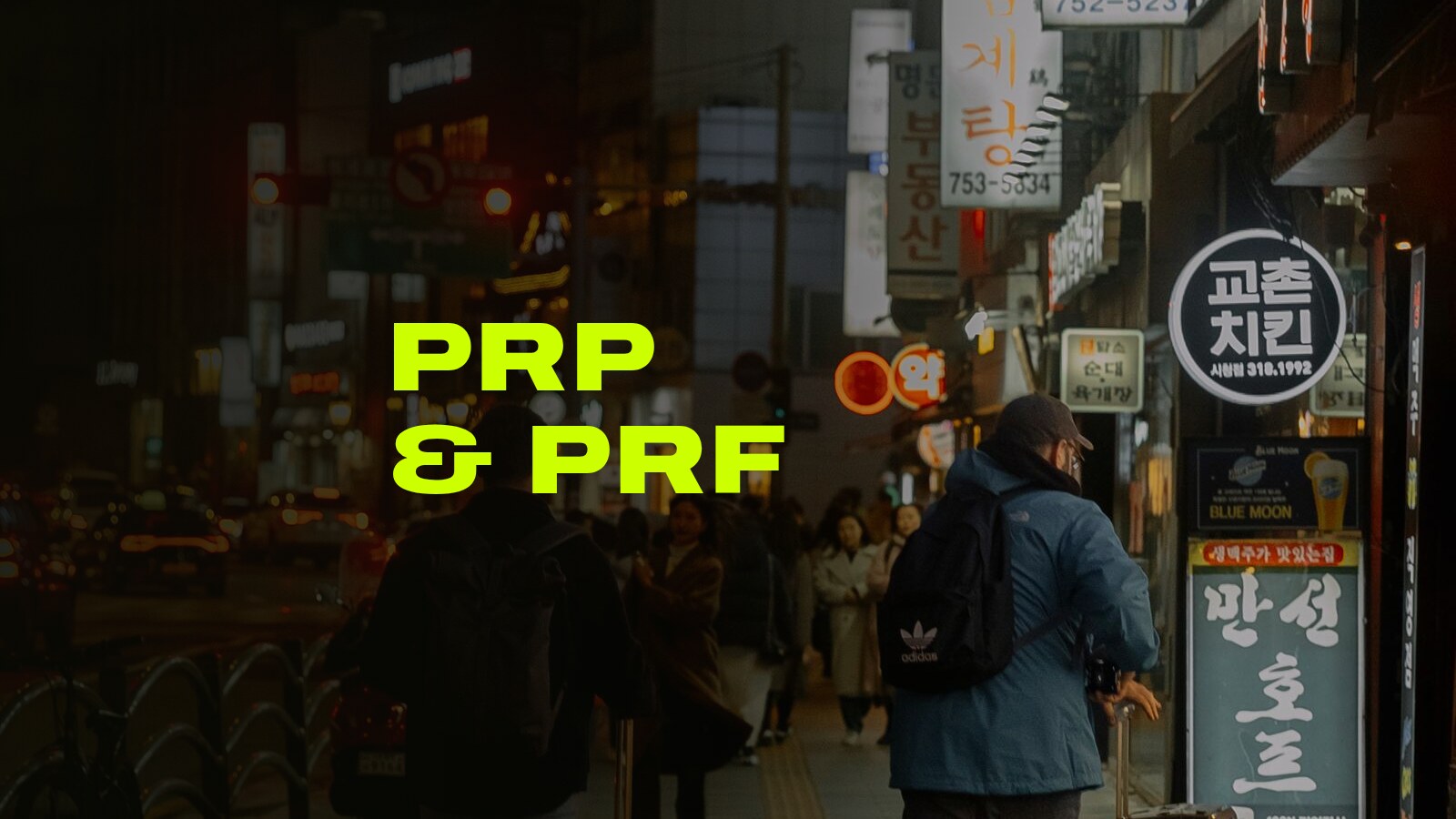 PRP & PRF in Korea: Price, Sessions & Downtime